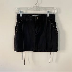 Armani Exchange denim skirt
